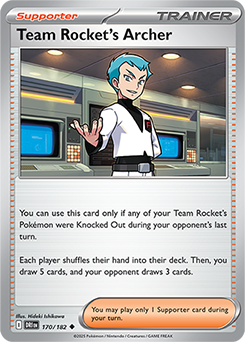Team Rocket's Archer - 170/182 [SV10: Destined Rivals]