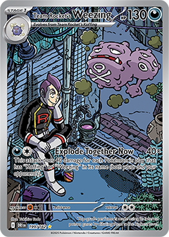 Team Rocket's Weezing (199/182) [SV10: Destined Rivals]