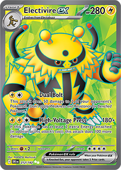 Electivire ex (212/182) [SV10: Destined Rivals]