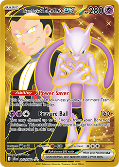 Team Rocket's Mewtwo ex (240/182) [SV10: Destined Rivals]