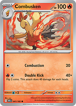 Combusken - 41/182 [SV10: Destined Rivals]