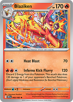 Blaziken (042/182) [SV10: Destined Rivals]