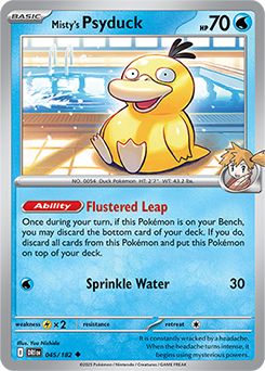 Misty's Psyduck - 045/182 [SV10: Destined Rivals]