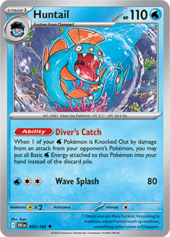 Huntail (055/182) [SV10: Destined Rivals]