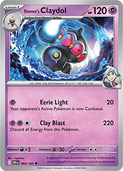 Steven's Claydol (084/182) [SV10: Destined Rivals]