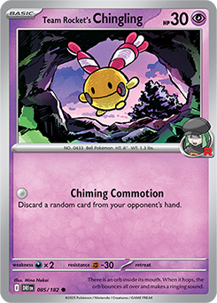 Team Rocket's Chingling (085/182) [SV10: Destined Rivals]