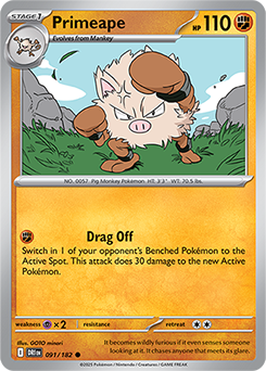 Primeape (097/182) [SV10: Destined Rivals]