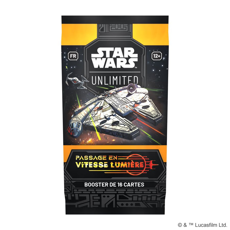 Star Wars : Unlimited : Passage en Vitesse Lumiêre Booster Pack (FR)