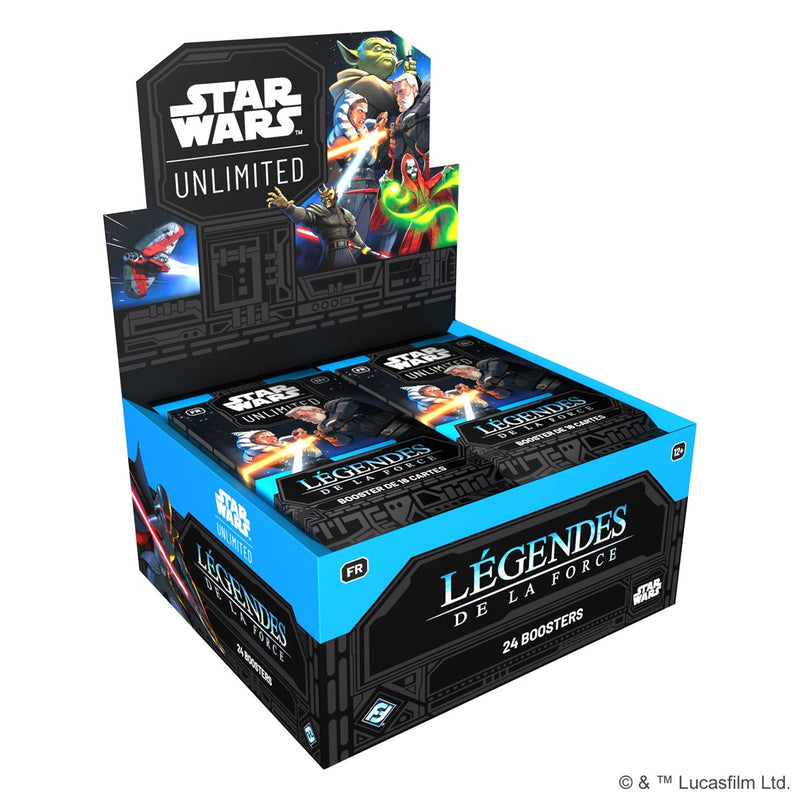 Star Wars: Unlimited: Légendes de la Force Boîte de Boosters (FR)