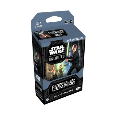 Star Wars Unlimited: Les Cendre de L'empire Deck de Démarrage Luke Skywalker (FR) (2026-07-10)