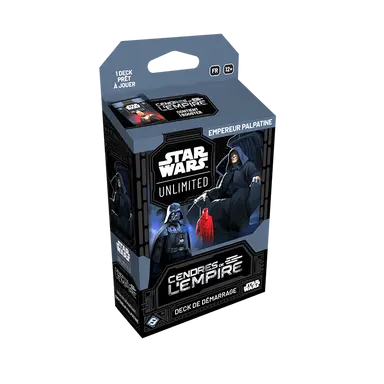 Star Wars Unlimited: Les Cendre de L'empire Deck de Démarrage Empereur Palpatine (FR) (2026-07-10)