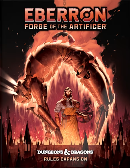 DND RPG Eberron: Forge of the Artificier Couverture Alternative (Anglais) 