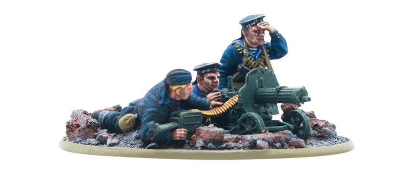 Bolt Action: Équipe De Mitrailleuses Moyennes De La Brigade Navale Soviétique