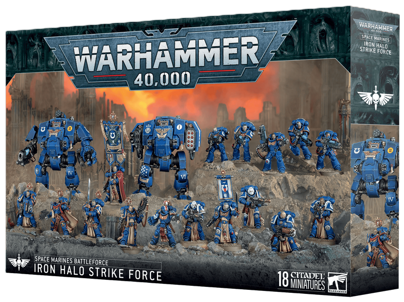 Warhammer 40k - Space Marines Battleforce: Iron Halo Strike Force