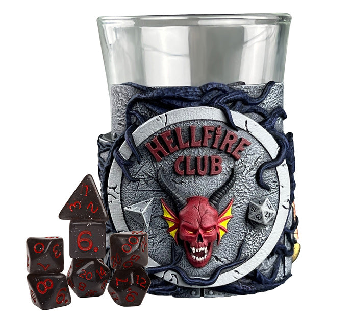 Stranger Things Mini Dice Cups - Hellfire Club
