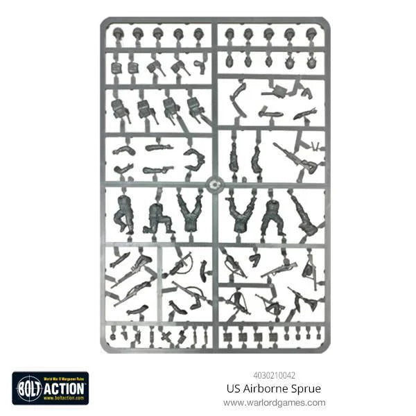 Bolt Action: Grappe De Parachutistes Américains (Précommande)