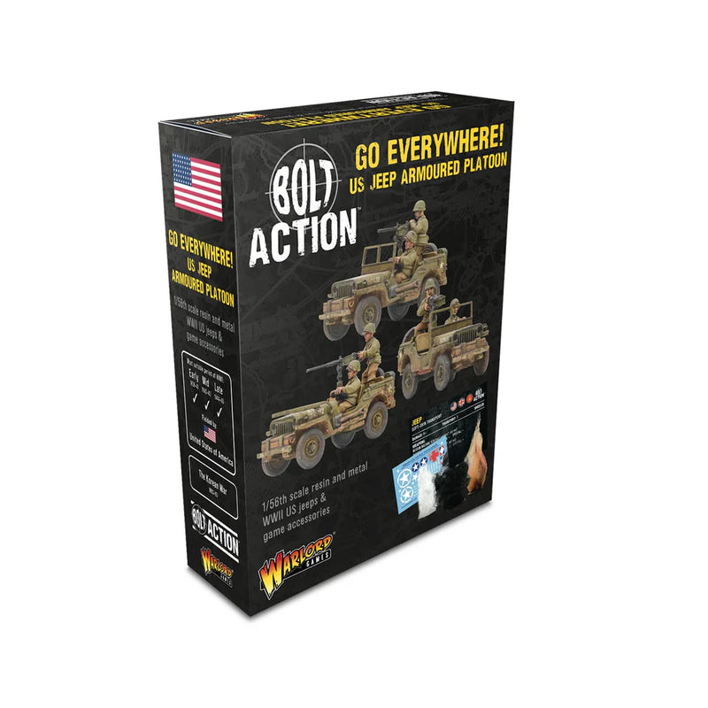 Bolt Action: Go Everywhere! US Jeep Armoured Platoon (EN)