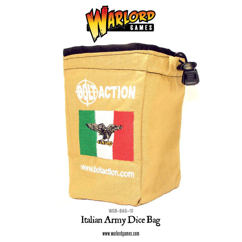 Bolt Action: Italian Army Dice Bag (Preorder)