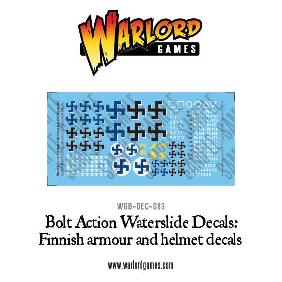 Bolt Action: Finnish Armour decal sheet