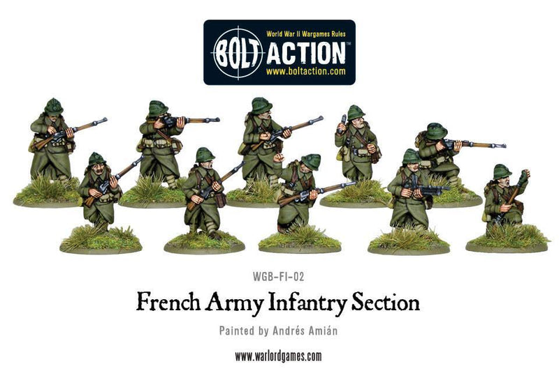 Bolt Action: Section d'Infanterie de l'Armée Française (Anglais)