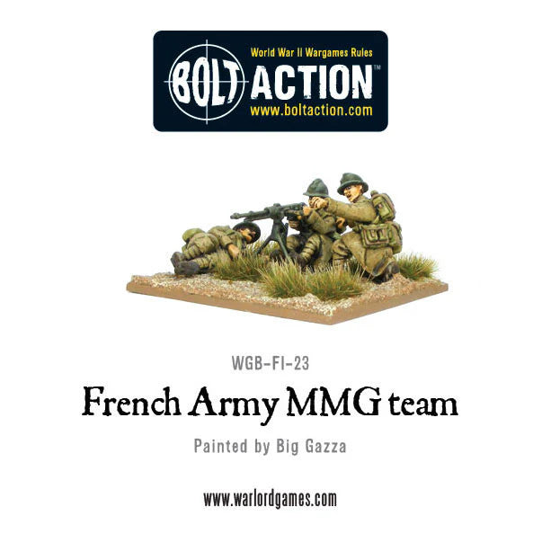 Bolt Action: French Army MMG Team