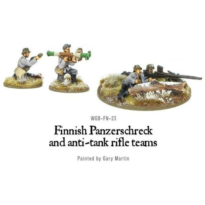Bolt Action : Équipes Finlandaises De Panzerschreck Et De Fusils Antichars (Précommande)