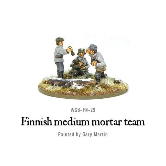 Bolt Action : Équipe De Mortier Moyen Finlandaise (Précommande)