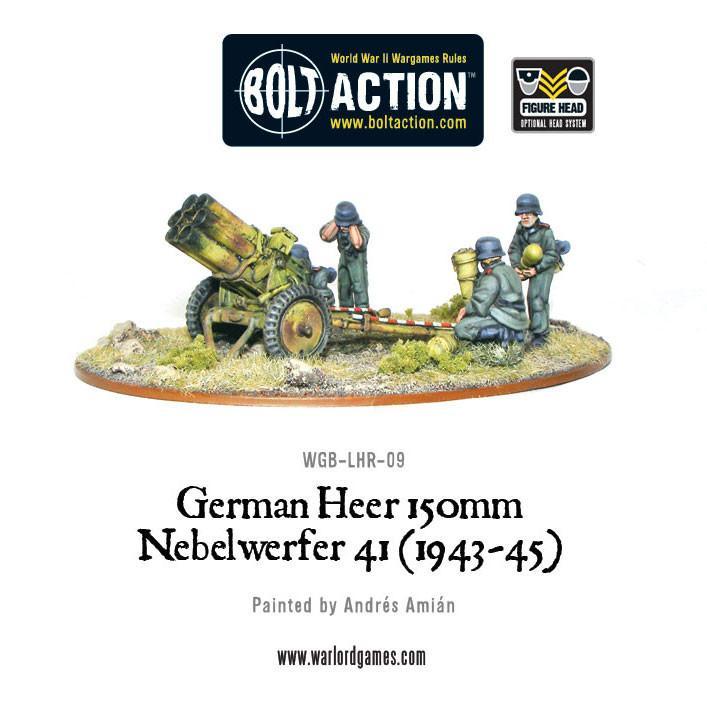 Bolt Action:  German Heer 150mm Nebelwerfer 41 (1943-45)