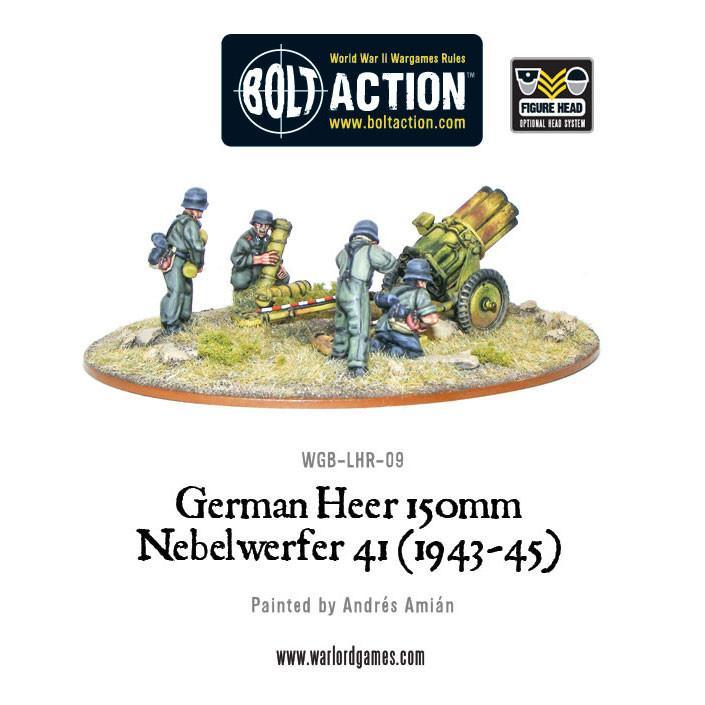 Bolt Action:  German Heer 150mm Nebelwerfer 41 (1943-45)