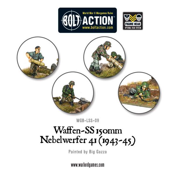 Bolt Action: Waffen-SS 150mm Nebelwerfer 41 (1943-45)