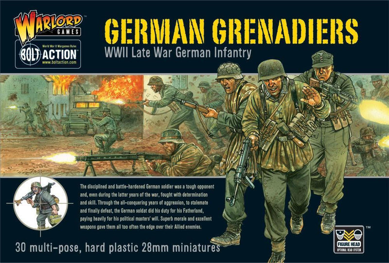 Bolt Action: Coffret Plastique des Grenadiers Allemands (Anglais)