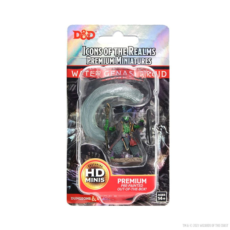 D&D Icons of the Realms: Water Genasi Druid Male