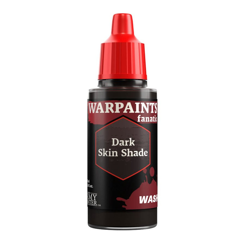 Army Painter: Warpaints Fanatic: Wash: Dark Skin Shade 18ml