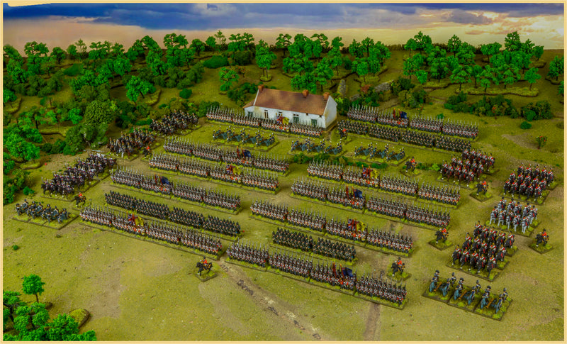 Black Powder Batailles Épiques Waterloo : Kit De Démarrage De L'Armée Britannique De Wellington (Précommande)