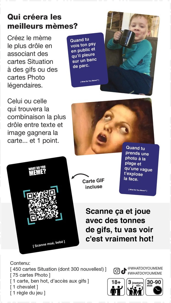 What Do You Meme? GIF : Édition Québécoise (FR)