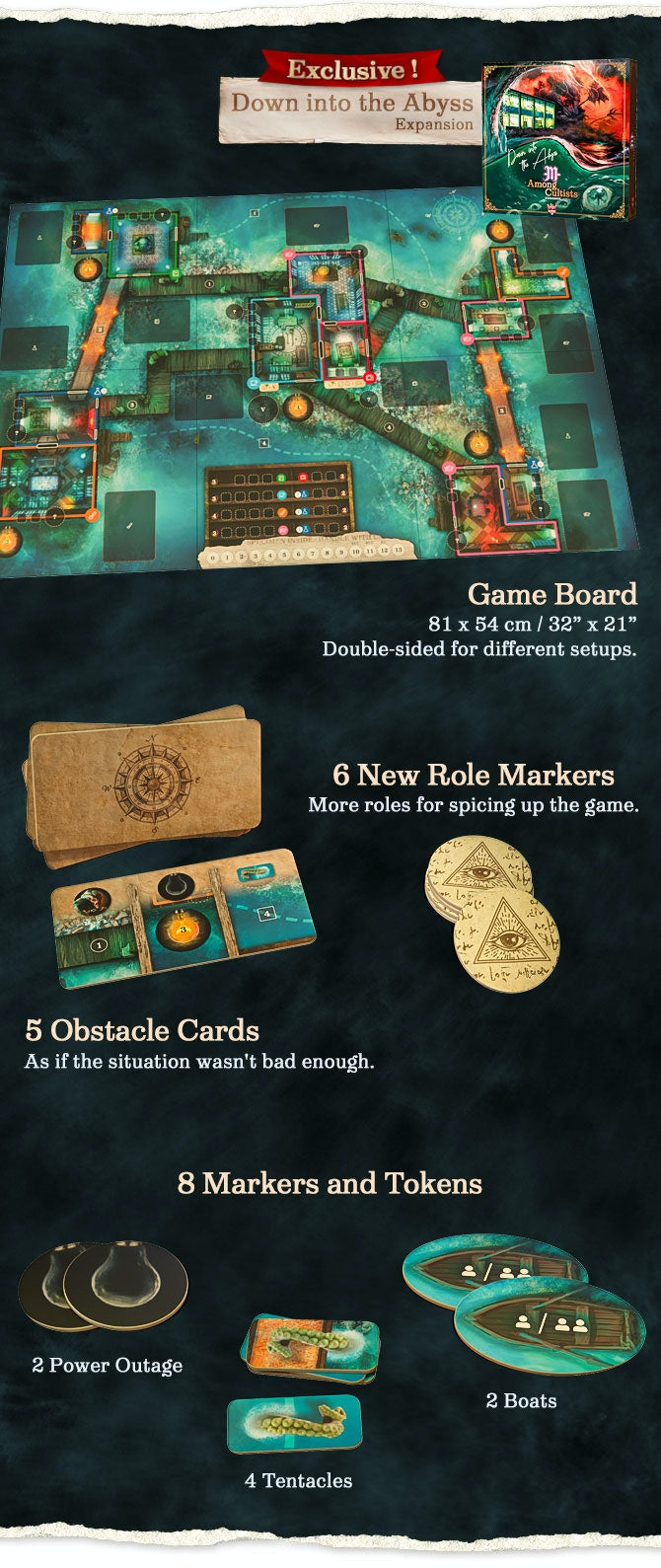 Among Cultists Expansion: Down into the Abyss (EN)