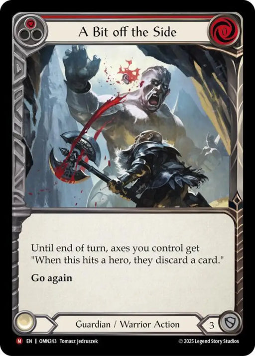 A Bit Off The Side (Red) (OMN243) [Omens of the Third Age]
