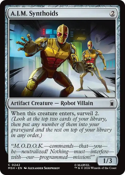 A.I.M. Synthoids (242) [Marvel Super Heroes]