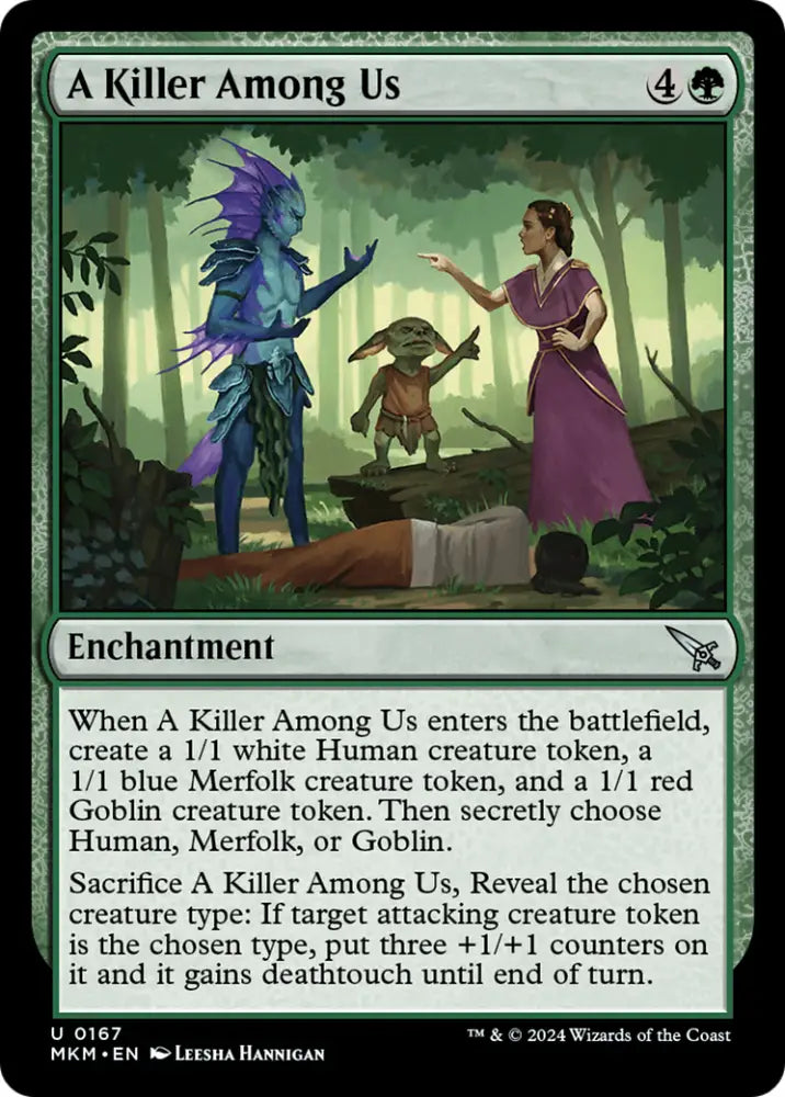 A Killer Among Us [Murders at Karlov Manor] - MTG Single