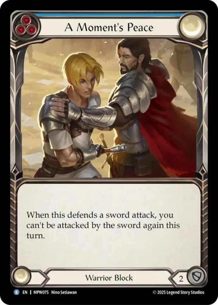 A Moment's Peace (Blue) (MPW075) [Mastery Pack Warrior]