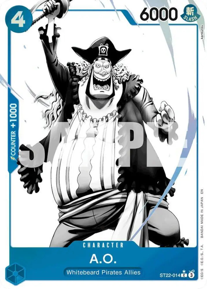 A.O. (Parallel) (ST22-014) [Starter Deck 22: Ace & Newgate]