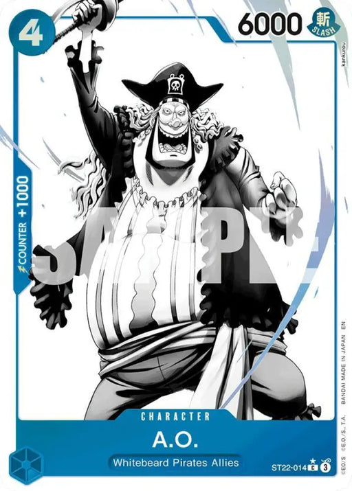 A.O. (Parallel) (ST22-014) [Starter Deck 22: Ace & Newgate]
