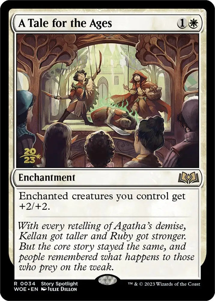 A Tale for the Ages [Wilds of Eldraine Prerelease Promos] - MTG Single