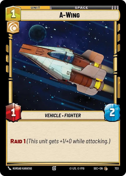 A-Wing (Foil) (723) [Secrets of Power]