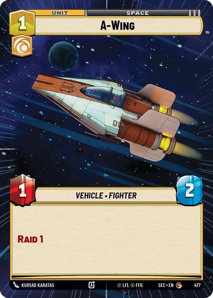 A-Wing (Hyperspace) (477) [Secrets of Power]