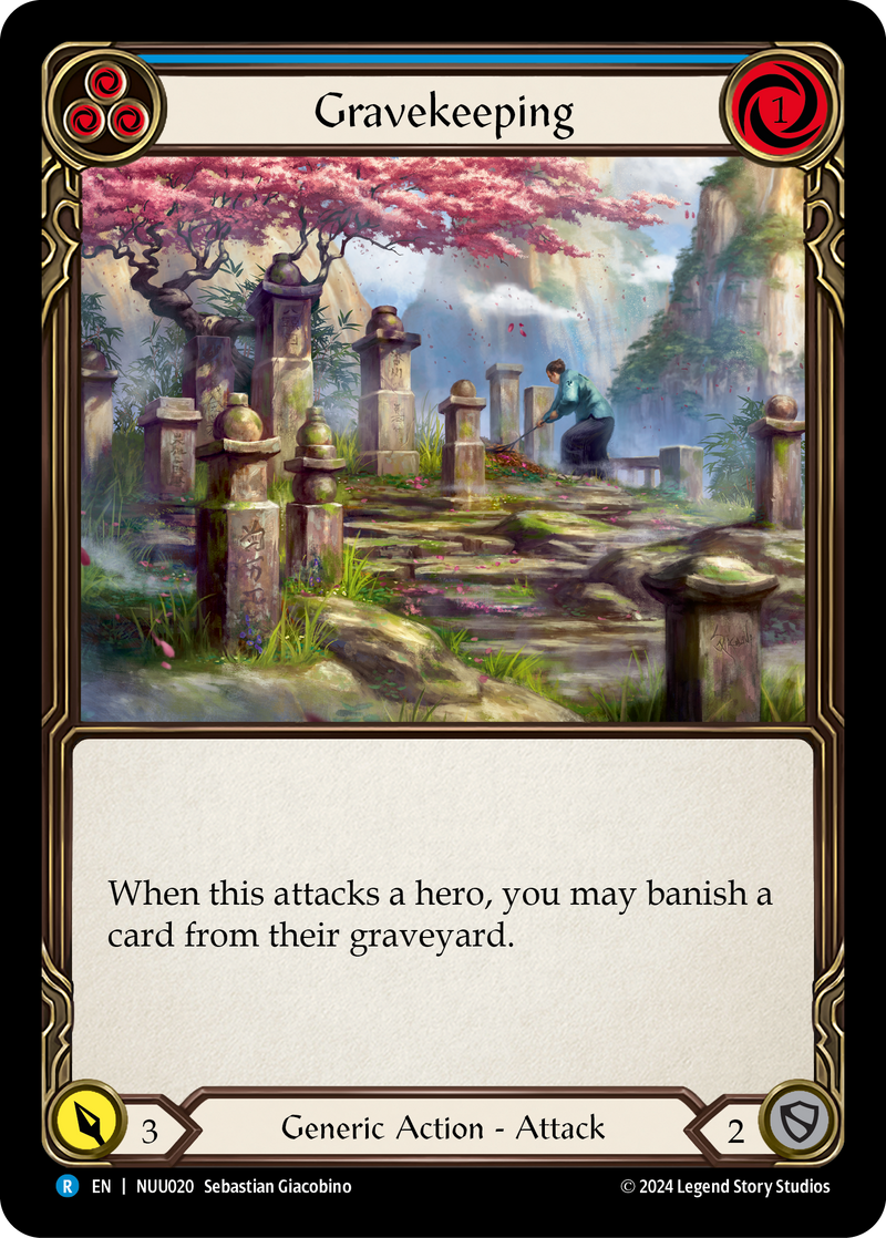 Gravekeeping [Part the Mistveil] (Nuu Blitz Deck)