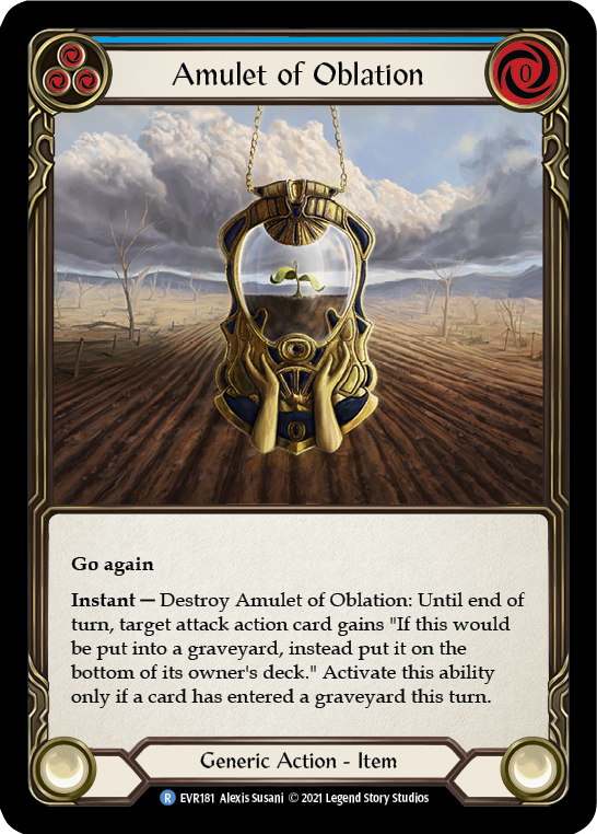 Amulet of Oblation [Everfest] 1st Edition Normal