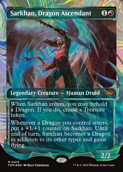 Sarkhan, Dragon Ascendant (413) [Tarkir: Dragonstorm]