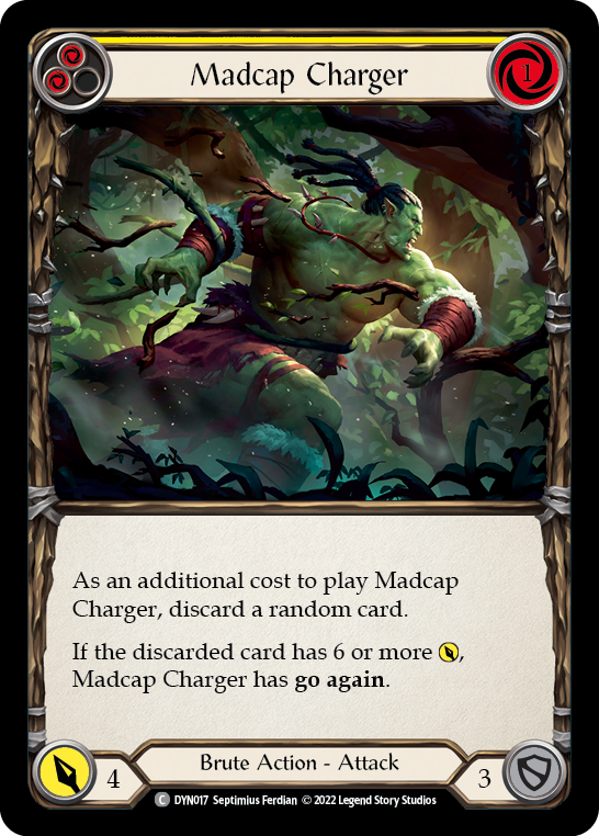 Madcap Charger (Yellow) [Dynasty]