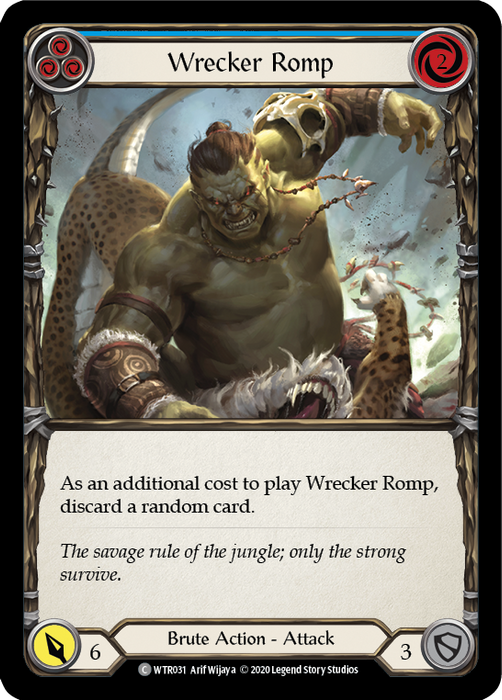 Wrecker Romp (Blue) [Welcome to Rathe Unlimited] Unlimited Normal